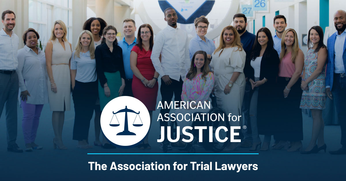 American Association for Justice logo