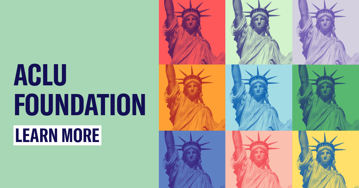 American Civil Liberties Union Foundation logo