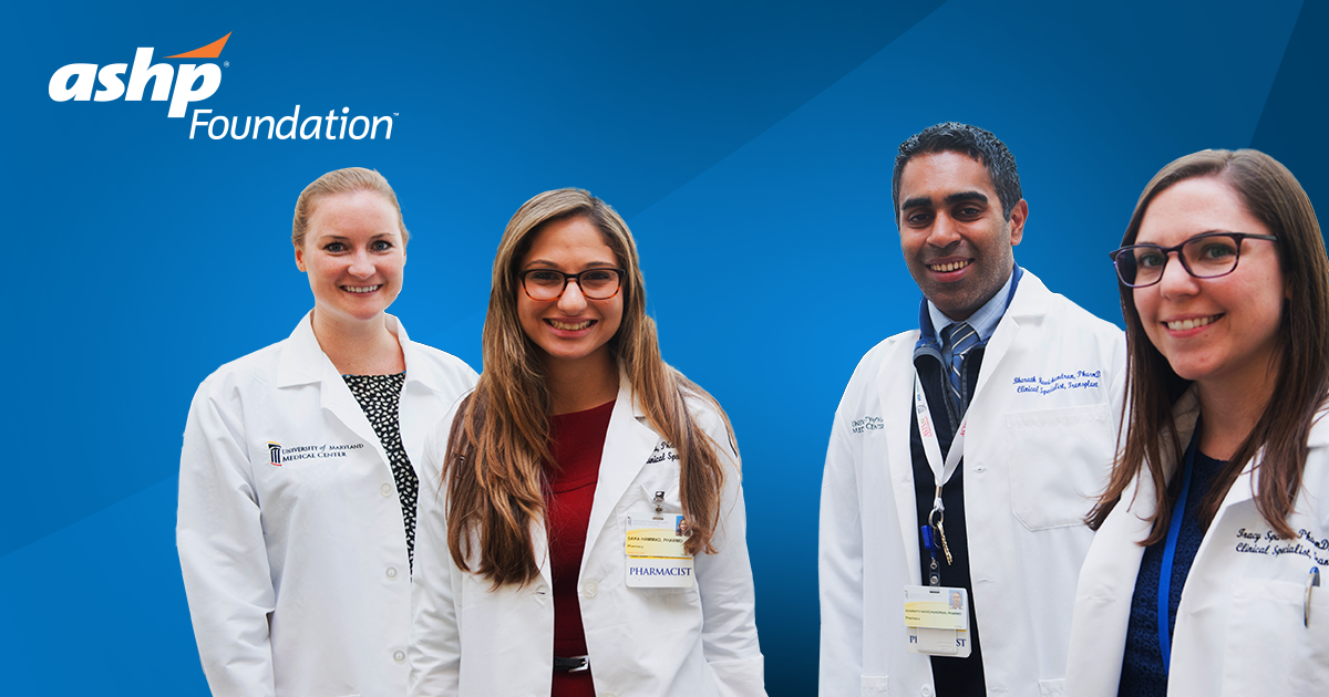American Society of Health-System Pharmacists Research and Education Fdtn logo