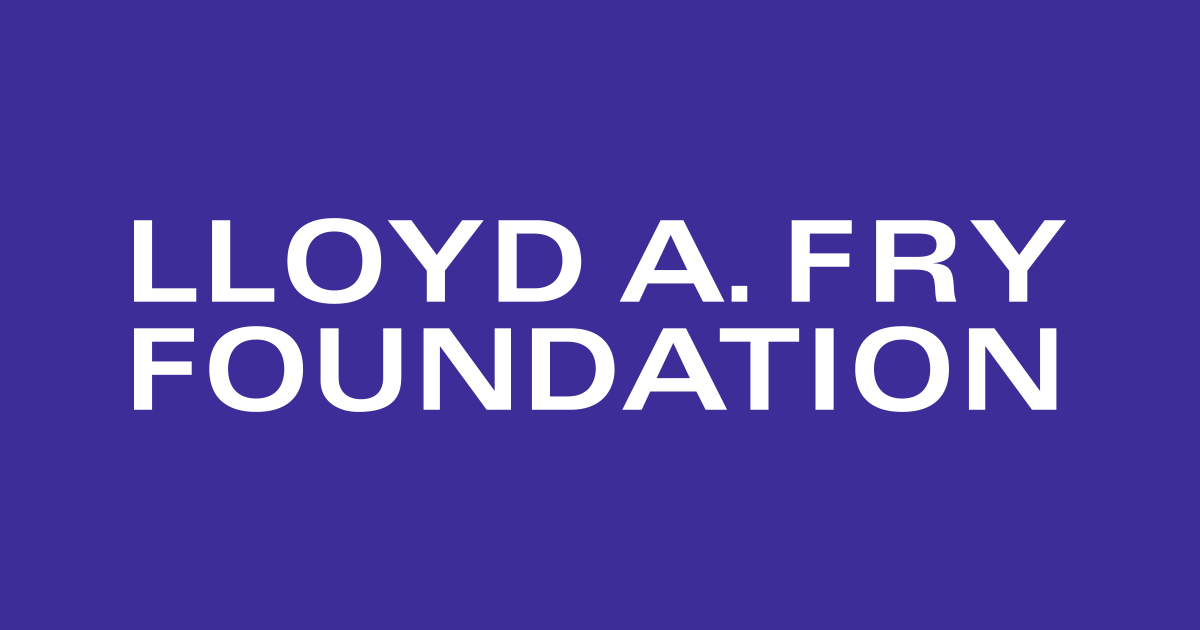 Lloyd A Fry Foundation logo