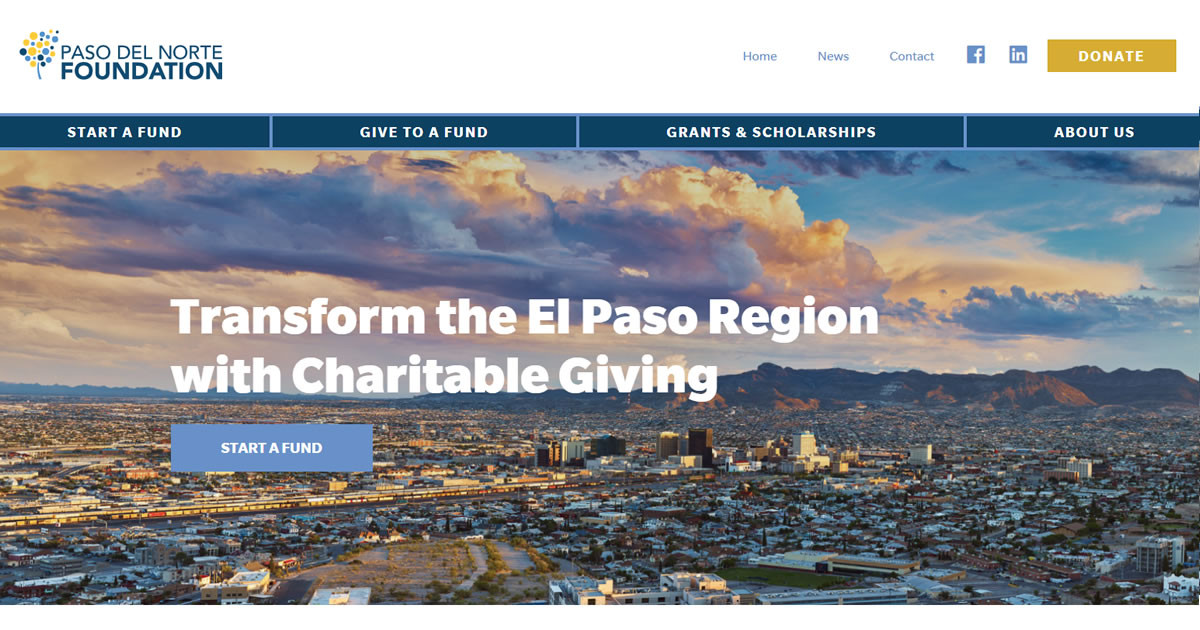 Paso Del Norte Community Foundation logo