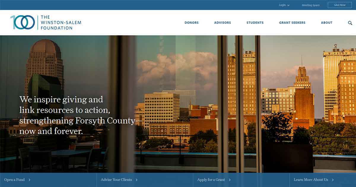 Winston-Salem Foundation logo