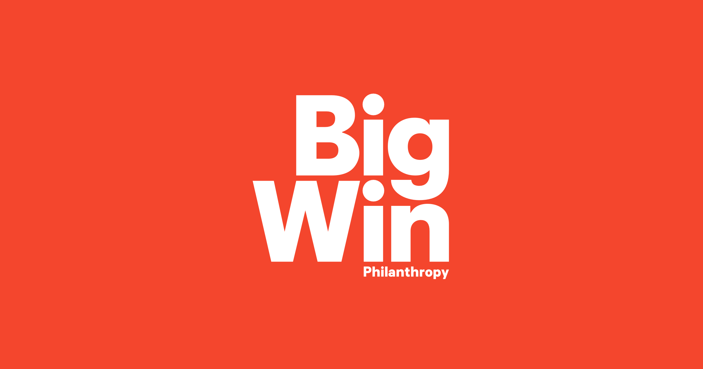 Big Win Philanthropy logo