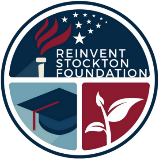 Reinvent Stockton Foundation logo